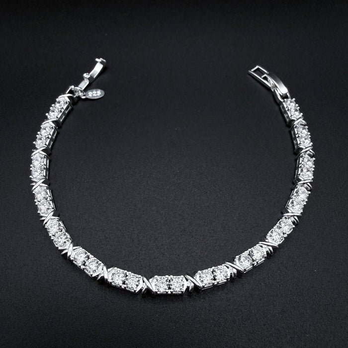 Pulsera Tennis Royale Plata 925 – Silver Ice 01