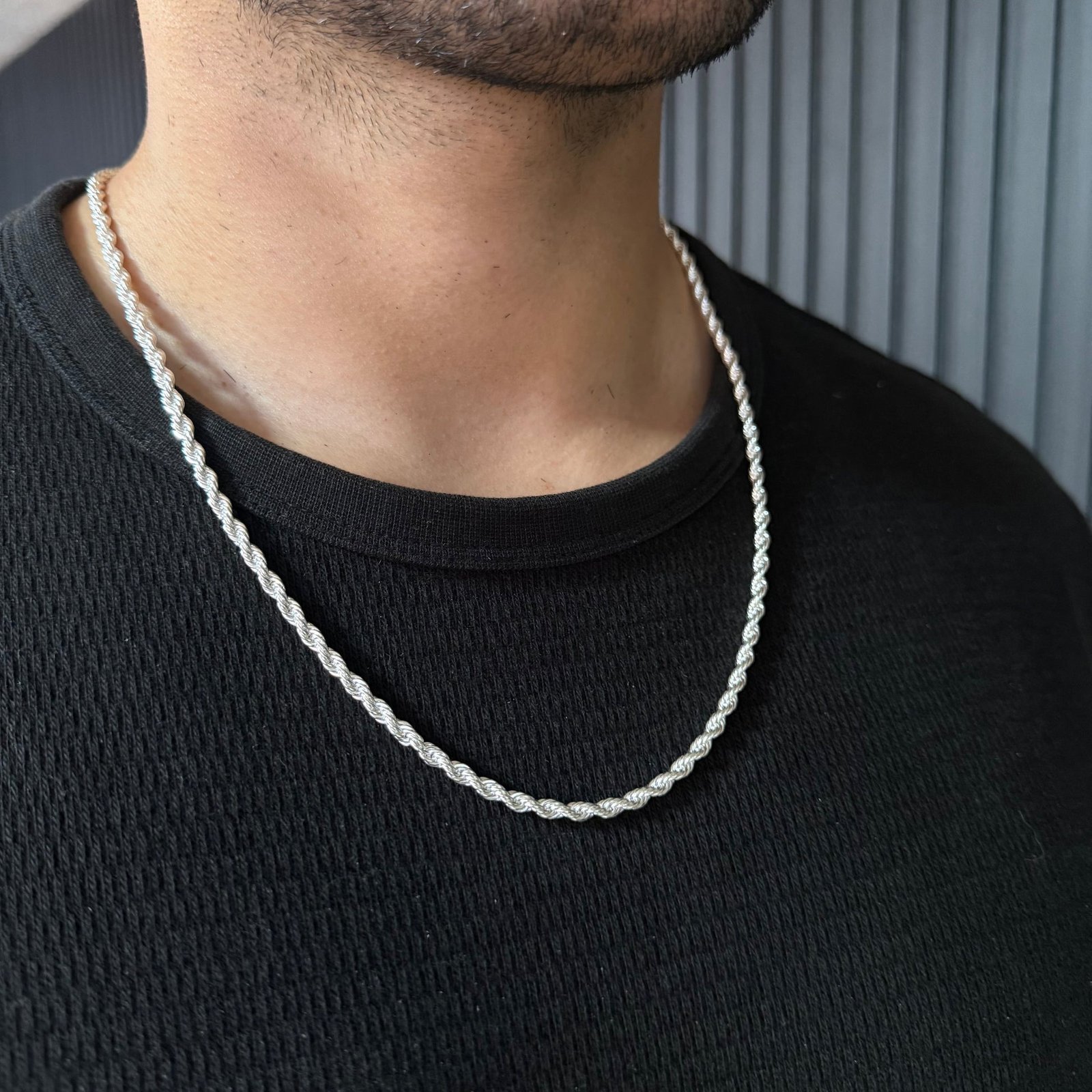 Cadena Turbillón - 4mm – Silver Ice 03