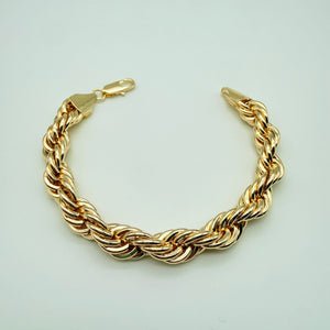 Pulsera Turbillón Oro Goldfilled – 11 mm
