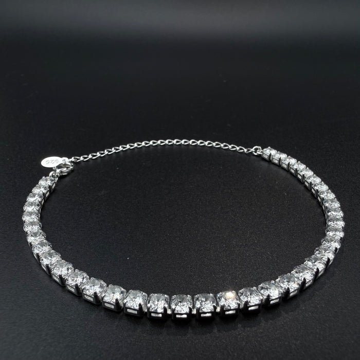 Pulsera Tennis Ajustable Plata 925 - 4,2mm