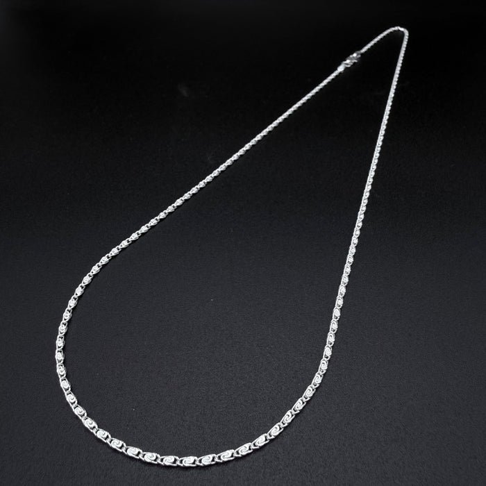 Cadena Caracol Plata 925 - 2mm – Silver Ice 01