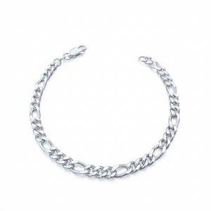 Pulsera Fígaro Plata 925 - 5mm