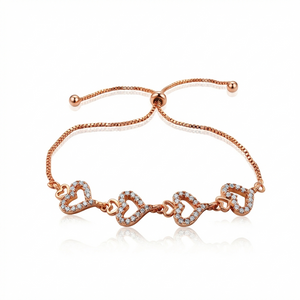 Pulsera Suspiro de Amor - Oro Goldfilled Rosa