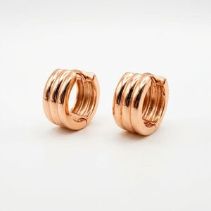 Aros Éclat - Oro Goldfilled Rosa