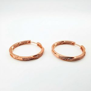 Aros Glow - Oro Goldfilled Rosa