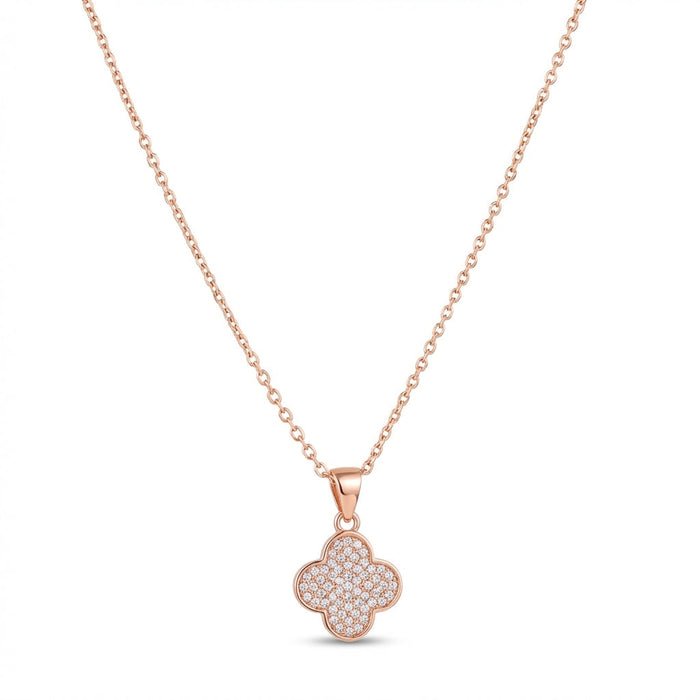 Cadena Van Cleef Bloom - Oro Goldfilled Rosa – Silver Ice 01