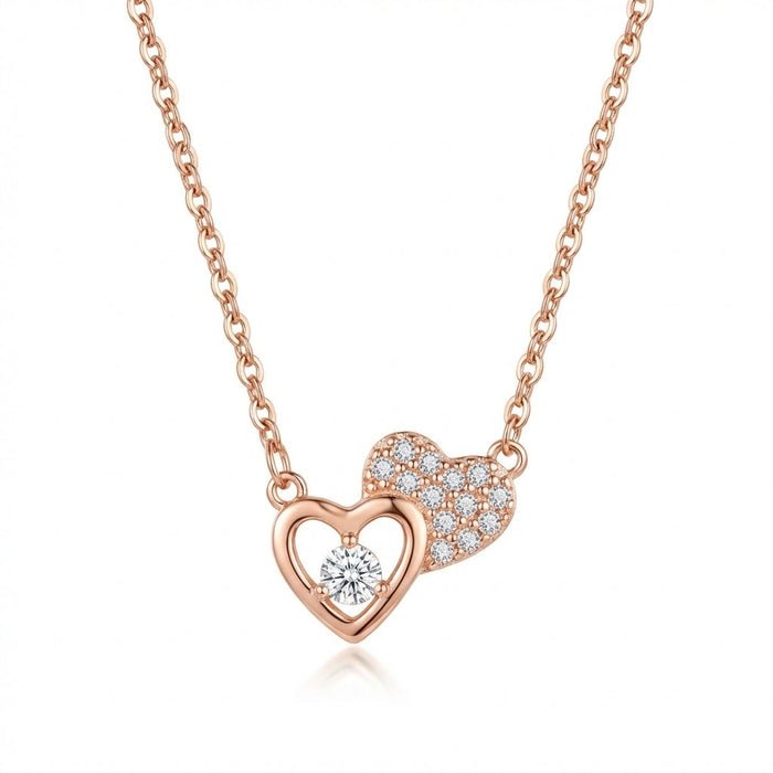 Cadena Lazos de Amor - Oro Goldfilled Rosa – Silver Ice 01