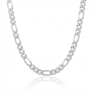 Cadena Fígaro Plata 925 - 7 mm